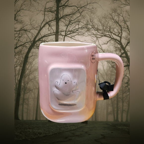 Rae Dunn Other - Rae Dunn Pink Namá Stay Ghostly Mug NWT -  Artisan Collection